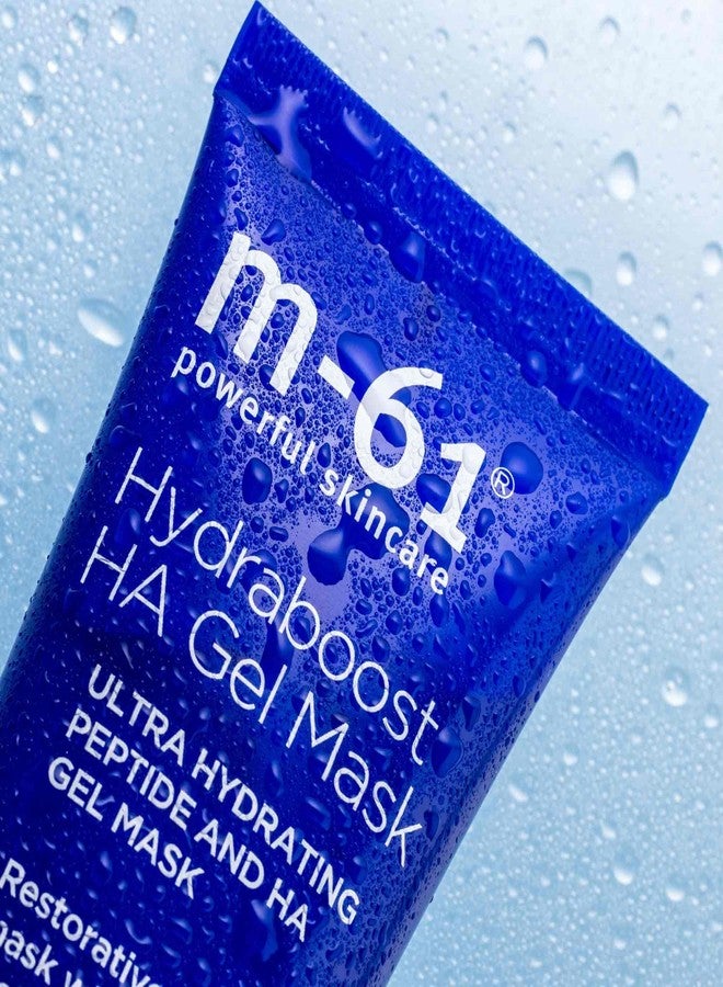 m-61 Hydraboost HA Gel Mask | Ultra-Hydrating, Cooling Gel Mask With Hyaluronic Acid, Vitamin B5, Peptides, and White Tea Extract, 2.5 Fl. Oz. - Image 4